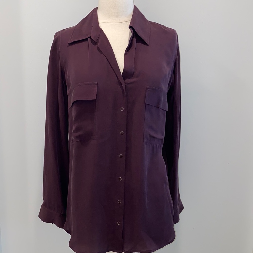 L’Agence Silk Blouse